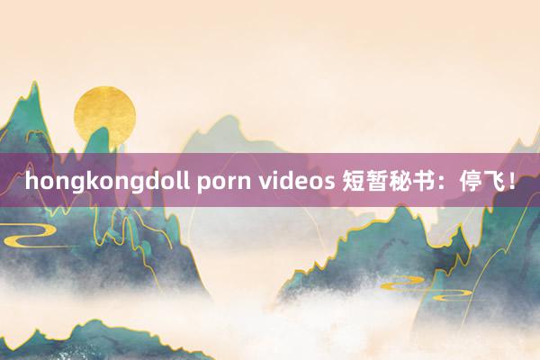 hongkongdoll porn videos 短暂秘书：停飞！